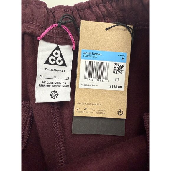 Size M - Nike ACG Lungs Therma-Fit Repel Tuff Fleece Jogger Pants - Picture 6 of 7